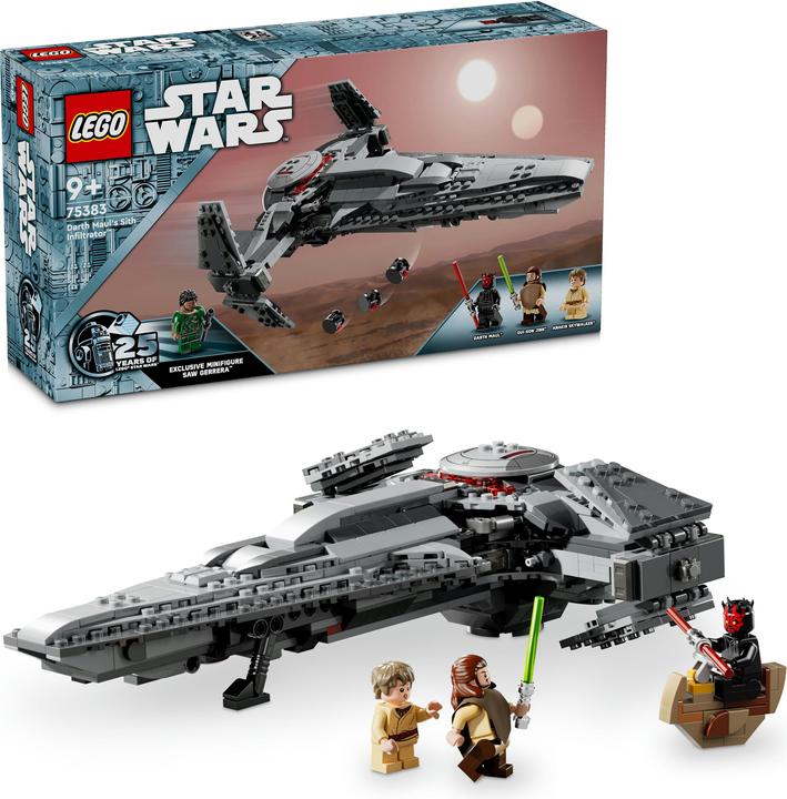 Produktbild LEGO Darth Mauls Sith Infiltrator (75383, LEGO Star Wars)