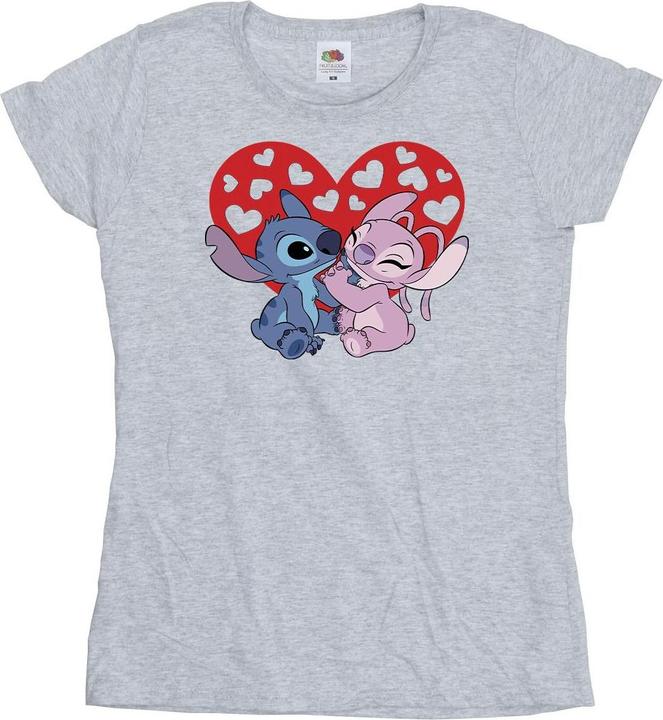 Disney Lilo & Stitch Hearts TShirt (L)