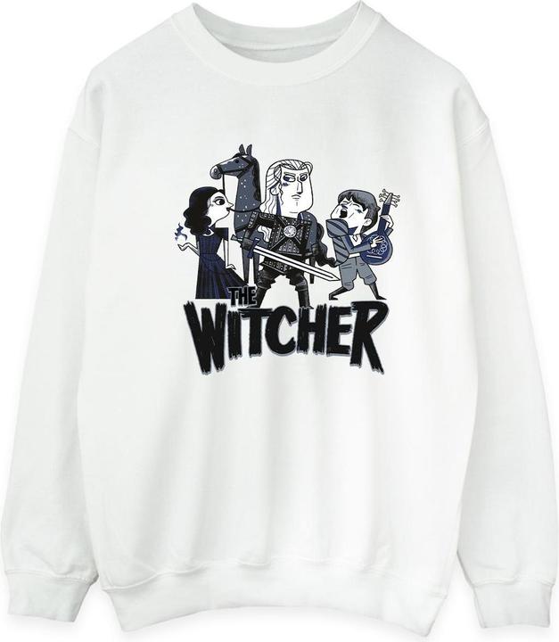 Netflix The Witcher Team Illustrated Sweatshirt (L)