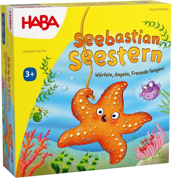 Actual product image Haba Seebastian Seestern (German, English)