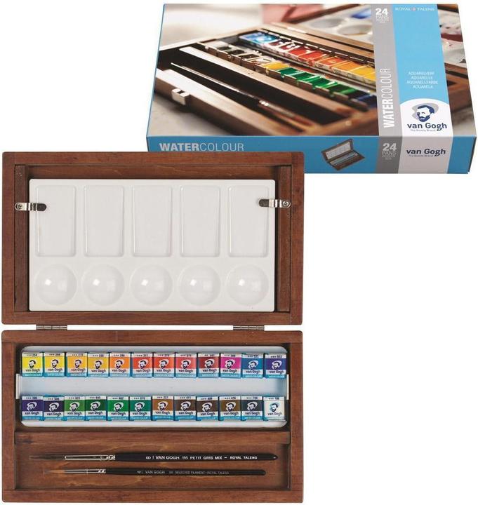 Immagine prodotto Van Gogh Acquerello Paintbox (Multicolore, 24 ml)