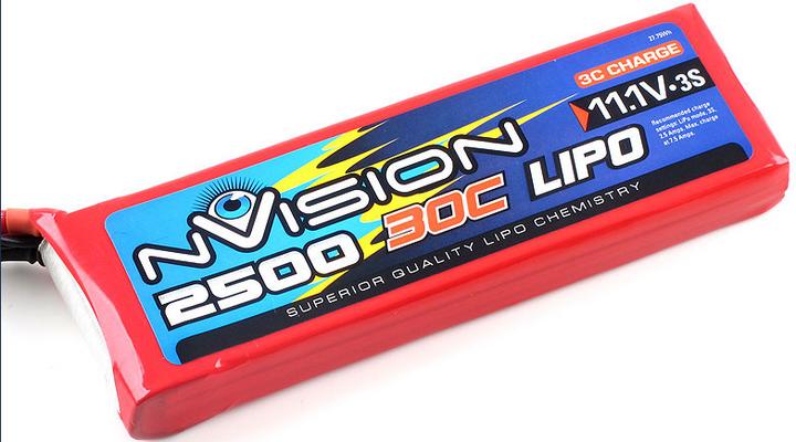 Actual product image nVision Battery (11.10 V, 2500 mAh)