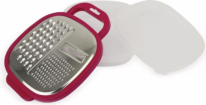Image du produit alpina Râpe multifonctions avec récipient (rose)