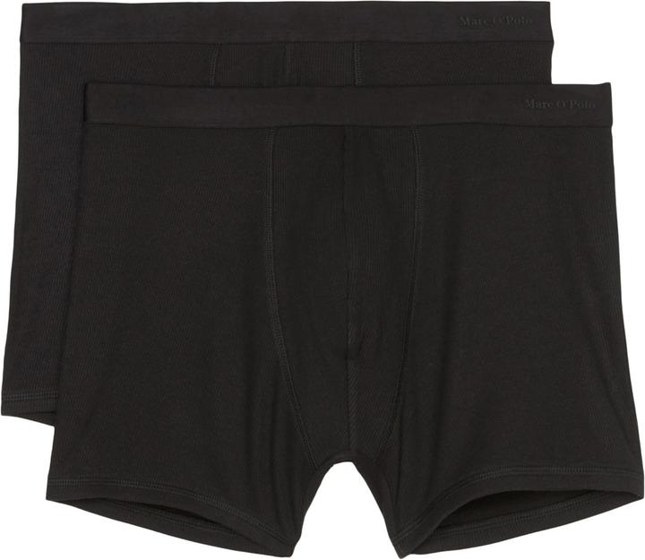 Immagine prodotto Marc O'Polo 2 confezioni di pantaloncini lunghi in cotone organico a costine Iconic (S, Confezione da 2)