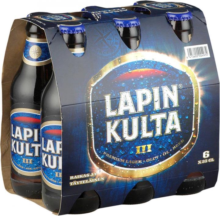 Produktbild Hartwall LAPIN KULTA Premium Lager / (24 x 31 cl)