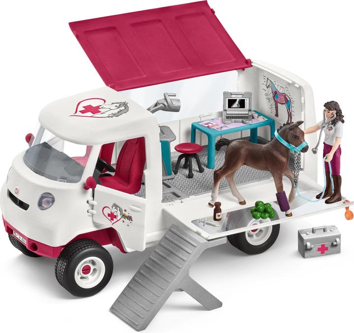 Productafbeelding Schleich Mobiele dierenarts met Hannoveraans veulen
