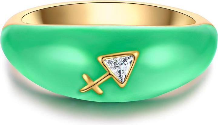 Image du produit Glanzstücke München Bague femme signe astrologique Sagittaire - 35978 (60, Argent 925)