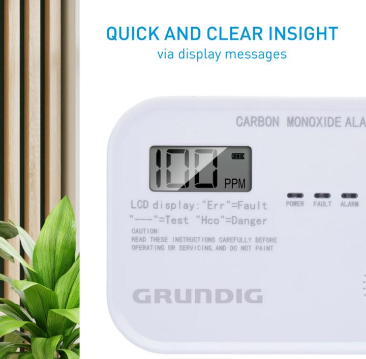 Produktbild Grundig Kohlenmonoxid-Melder
