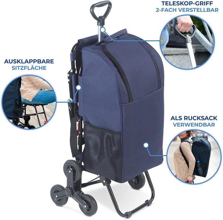 Actual product image Wenko Shopping trolley with seat