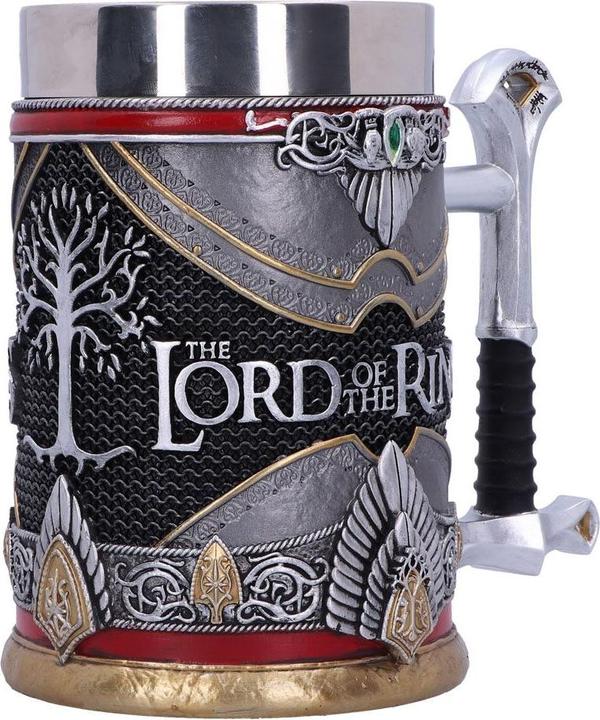 Actual product image Nemesis Now Lord of the Rings Aragorn Tankard 15.5cm (0.60 l, 1 x)