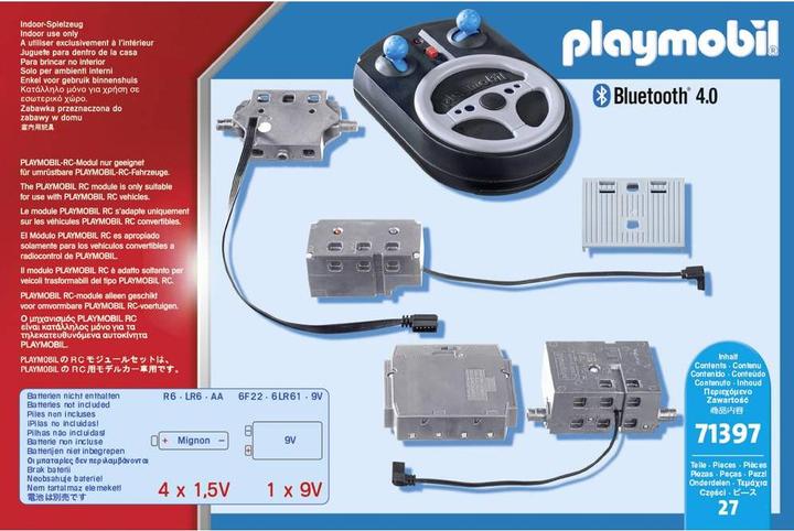 Actual product image Playmobil 71397 RC module set Bluetooth (71397, Playmobil City Life)