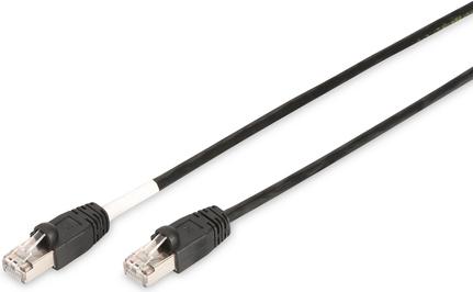 Produktbild Assmann Digitus CAT 6 S/FTP Outdoor-Patchkabel, PE, 10 m, Cat6, S/FTP (S-STP), RJ-45, RJ-45 (S/FTP, CAT6, 10 m)