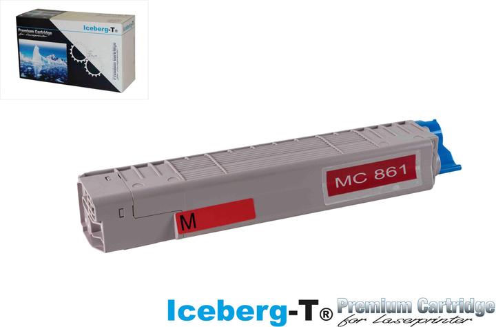 Immagine prodotto Iceberg-T Toner OKI MC861 10'000 pagine, magenta (M)