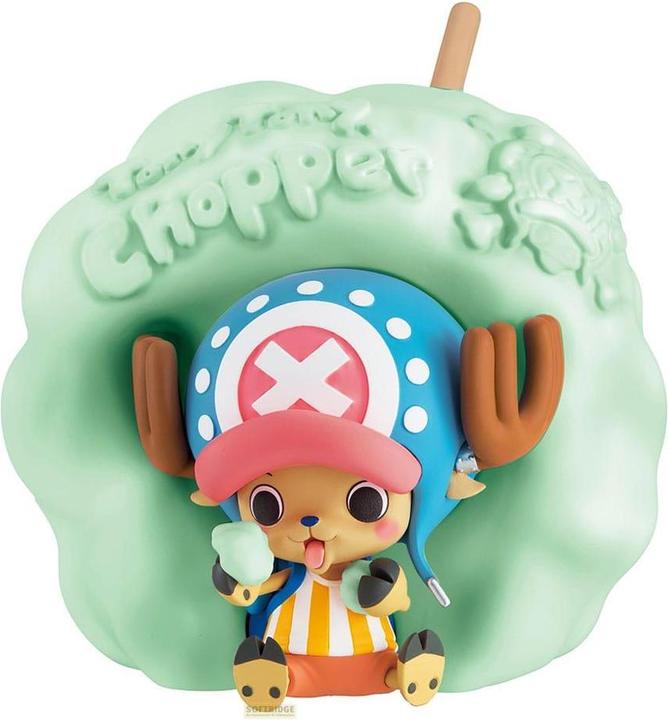 Actual product image Megahouse One Piece Character Money Box Tony Tony Chopper Candy Mint Ver. 10 cm (10 cm)