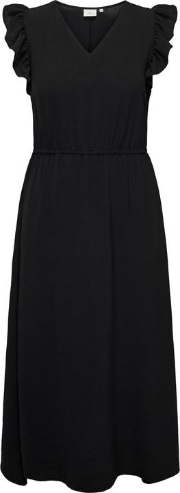 Only Normal geschnitten V-Ausschnitt Curve Langes Kleid Kleid