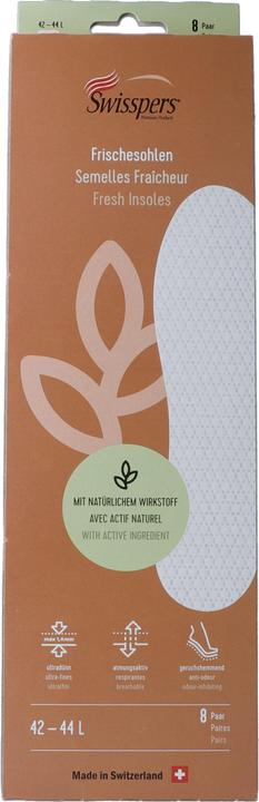Actual product image Swisspers Fresh soles white