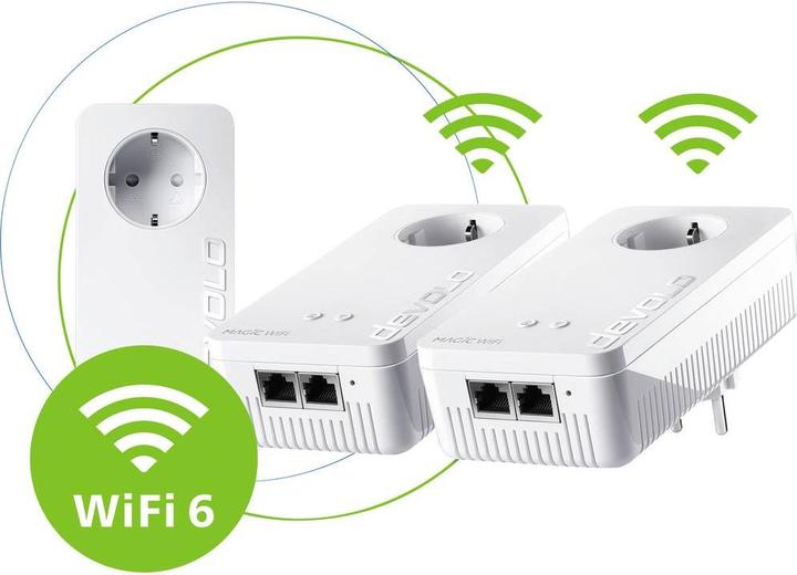 Actual product image Devolo Magic 2 WiFi 6 Multiroom Kit (DE) (2400 Mbit/s)