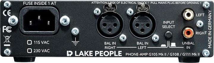 Actual product image Lake People Phone-Amp G108
