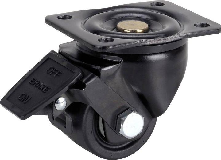 Actual product image Tarrox SL-PA swivel castor, lockable 65 x 50 mm