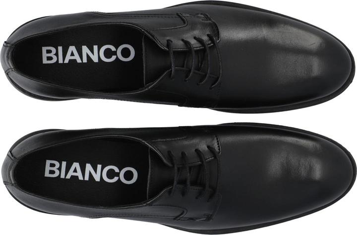 Actual product image Bianco BIABYRON leather derby shoes (41)