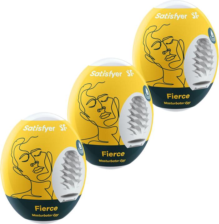 Actual product image Satisfyer Masturbator Egg Set - Fierce