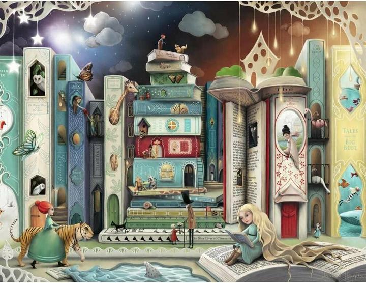 Ravensburger Gioco di puzzle di Novel Avenue (e) City (2000 pezzi)