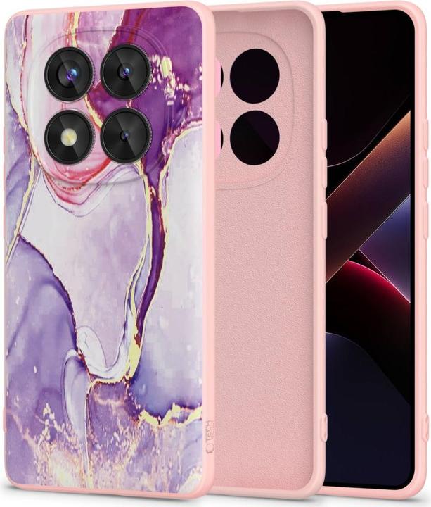Actual product image Tech-Protect Icon Case for Xiaomi Redmi Note 14 Pro 5G / Poco X7 5G - Lavender (Xiaomi Redmi Note 14 Pro 5G)