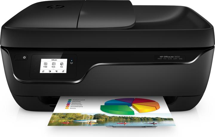 HP Officejet 3835 All-in-One - Multifunktionsdrucker - Farbe - Tintenstrahl - 216 x (Thermodirekt, Farbe)