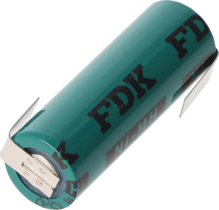 Image du produit FDK Accu 4/5AA Cosses à souder en forme de Z, version industrielle Flattop (1 pcs, 1100 mAh, Chargeurs sans batterie)