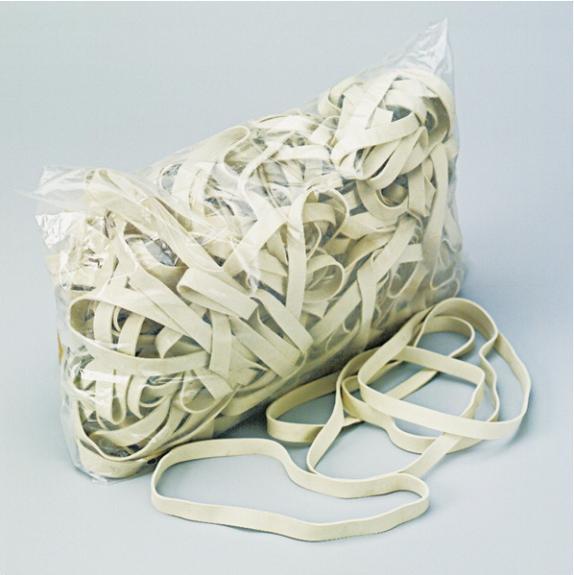 Immagine prodotto Siam Elastici, 180 x 10 mm, bianchi, confezione da 1000 g