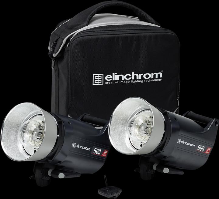Image du produit Elinchrom Ensemble ELC Pro HD 500/500 à emporter (500 W, Set)