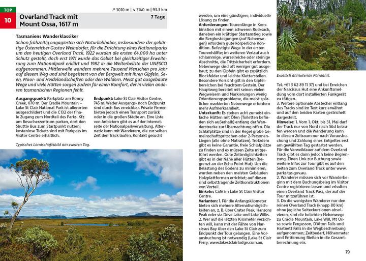 Nährwerte und Zutaten Tasmanien (Deutsch, Jörg Brüggemann, 2022)