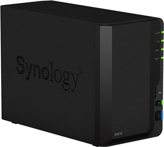 Produktbild Synology Ds218 (2 x 4 TB, WD Red Plus)