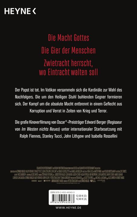Produktbild Konklave (Deutsch, Robert Harris, 2024)