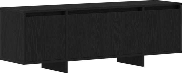 Image du produit VidaXL Meuble TV Chêne noir 120x30x40,5 cm Bois composite (120 x 30 x 40.5 cm)