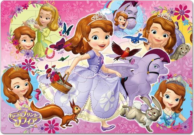 Actual product image Disney Little Princess Sofia children's puzzle 80 pieces (80 pieces)