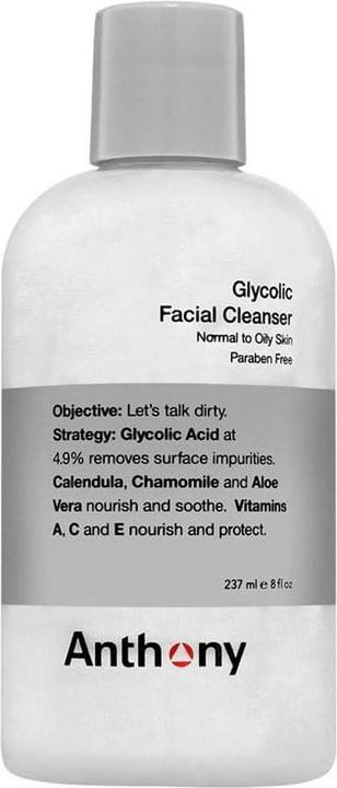 Actual product image Anthony Glycolic facial cleansing (Cleaning cloths, 237 ml)