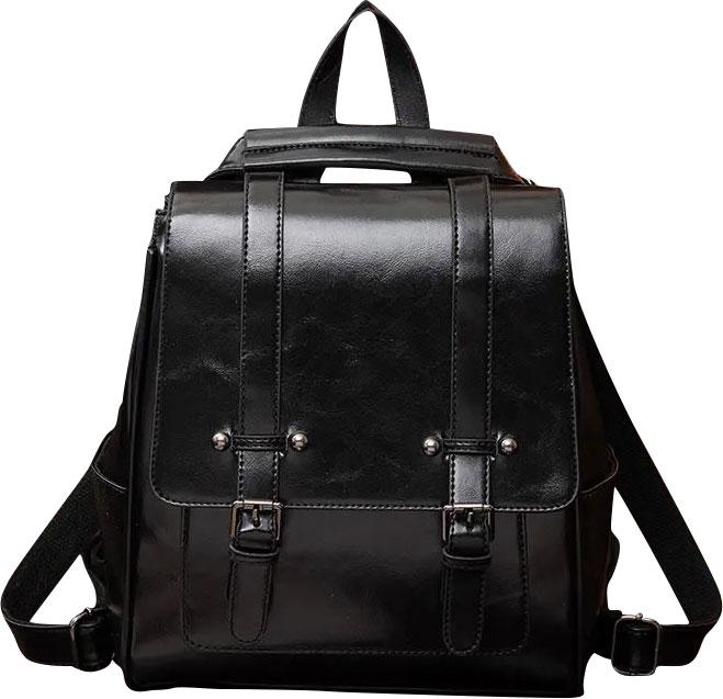 Image du produit PhoneLook Sac à main / sac à dos fashion retro cuir vintage pour tablette, livre, caméra Noir (Sac à dos photo)