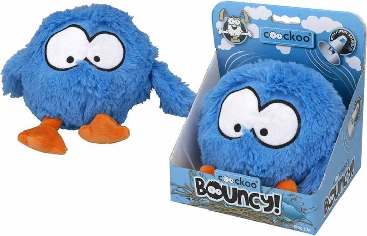 Actual product image EBI Coockoo Dog Toy Bouncy Jumping Ball with Sound Chip (Ball toy dog)