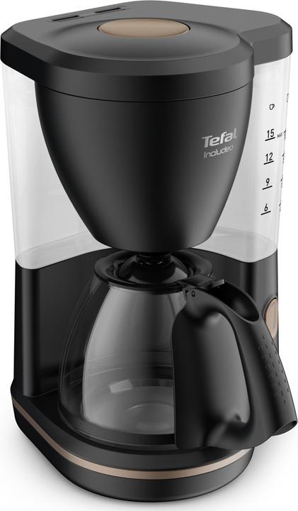 Produktbild Tefal Kaffeeautomat CM5338 Includeo Glas 10-15 Tassen
