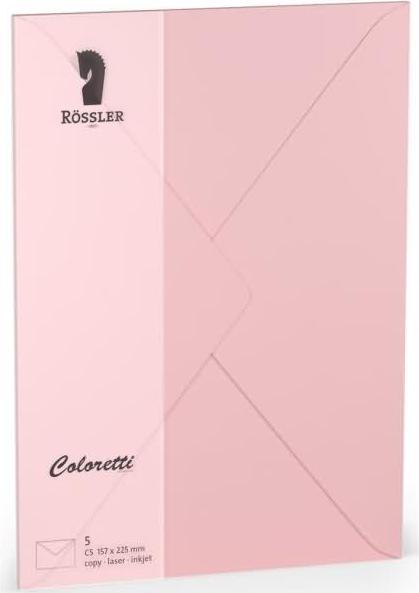 Produktbild Magni 220711523 - Coloretti Briefumschläge, 80 g/m², DIN C5, rosa, 5 Stück (C5, 5 x)