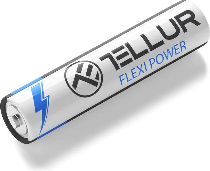 Produktbild Tellur Flexi Power battery, Super Alkaline, AAA LR03, 1.5V, 2 pcs/set (2 Stk., AAA)