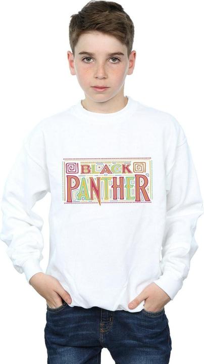 Immagine prodotto Black Panther Tribal Logo Felpa Ragazzi (152, 158)