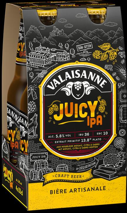 Immagine prodotto Valaisanne Juicy IPA EW 4x33cl (4 x 33 cl)