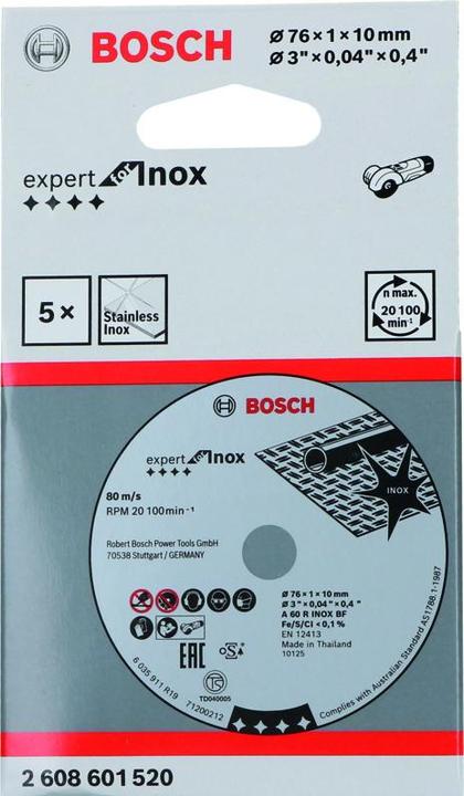 Actual product image Bosch Professional Cutting disc set