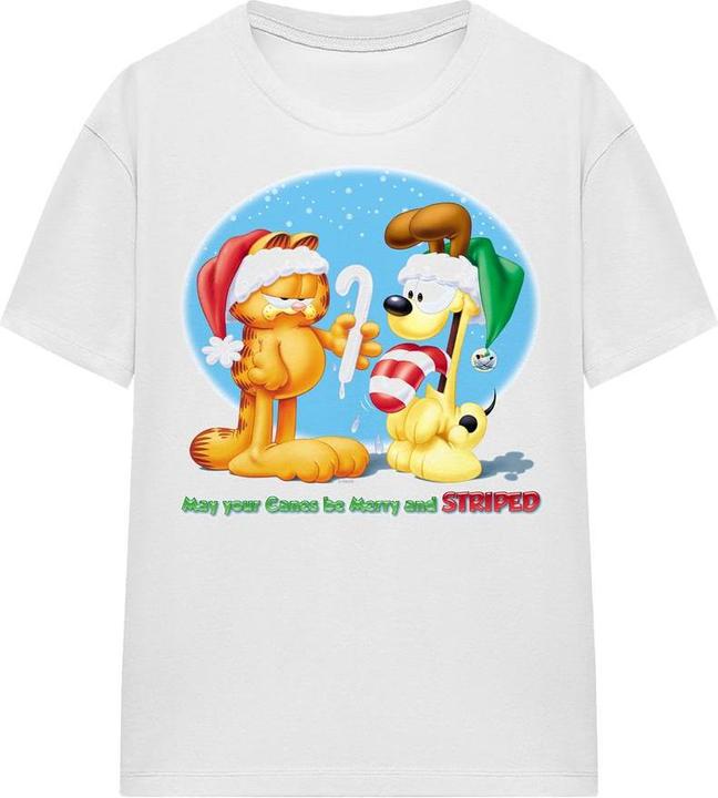 Immagine prodotto Garfield Merry And Striped Maglietta Adulto Unisex (XXL)