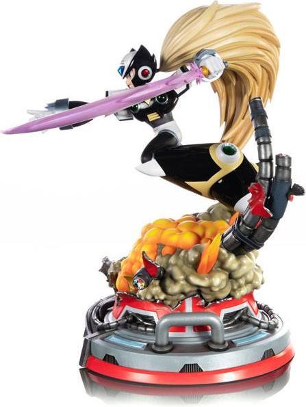 Actual product image First 4 Figures Mega Man X statuette Black Zero 43 cm