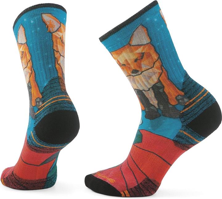 Smartwool Women's Hike Targeted Cushion Geo Fox Crew Socks