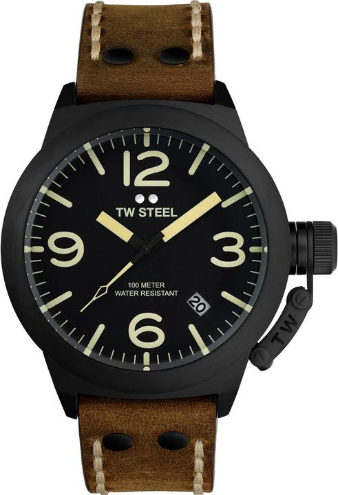Produktbild TW-Steel CS103 Canteen Herrenuhr 45mm 10ATM (Analoguhr, 45 mm)