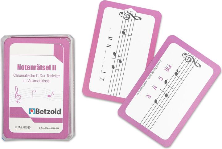 Immagine prodotto Betzold Musik Nota puzzle II (Tedesco)